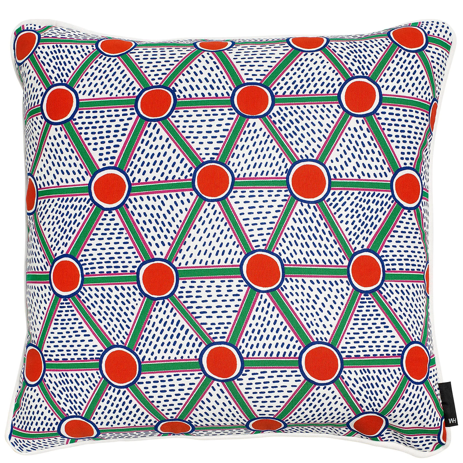 HAY Embroidered Cushion - Cells Image 1