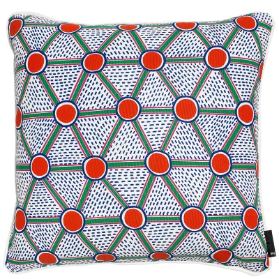 HAY Embroidered Cushion - Cells