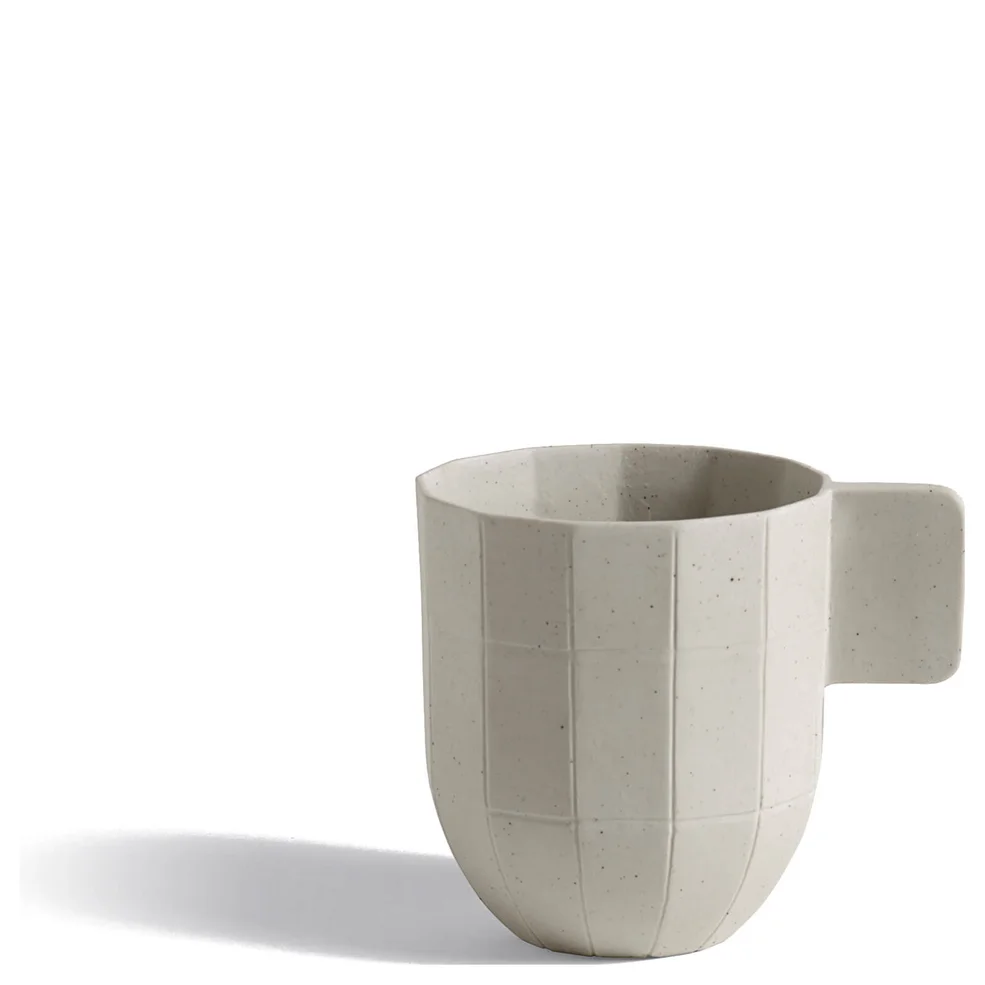 HAY Paper Porcelain Coffee Cup - Light Grey Image 1