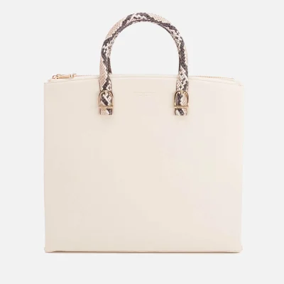 Aspinal of London Women's Editor's Tote Bag - Embossed Python
