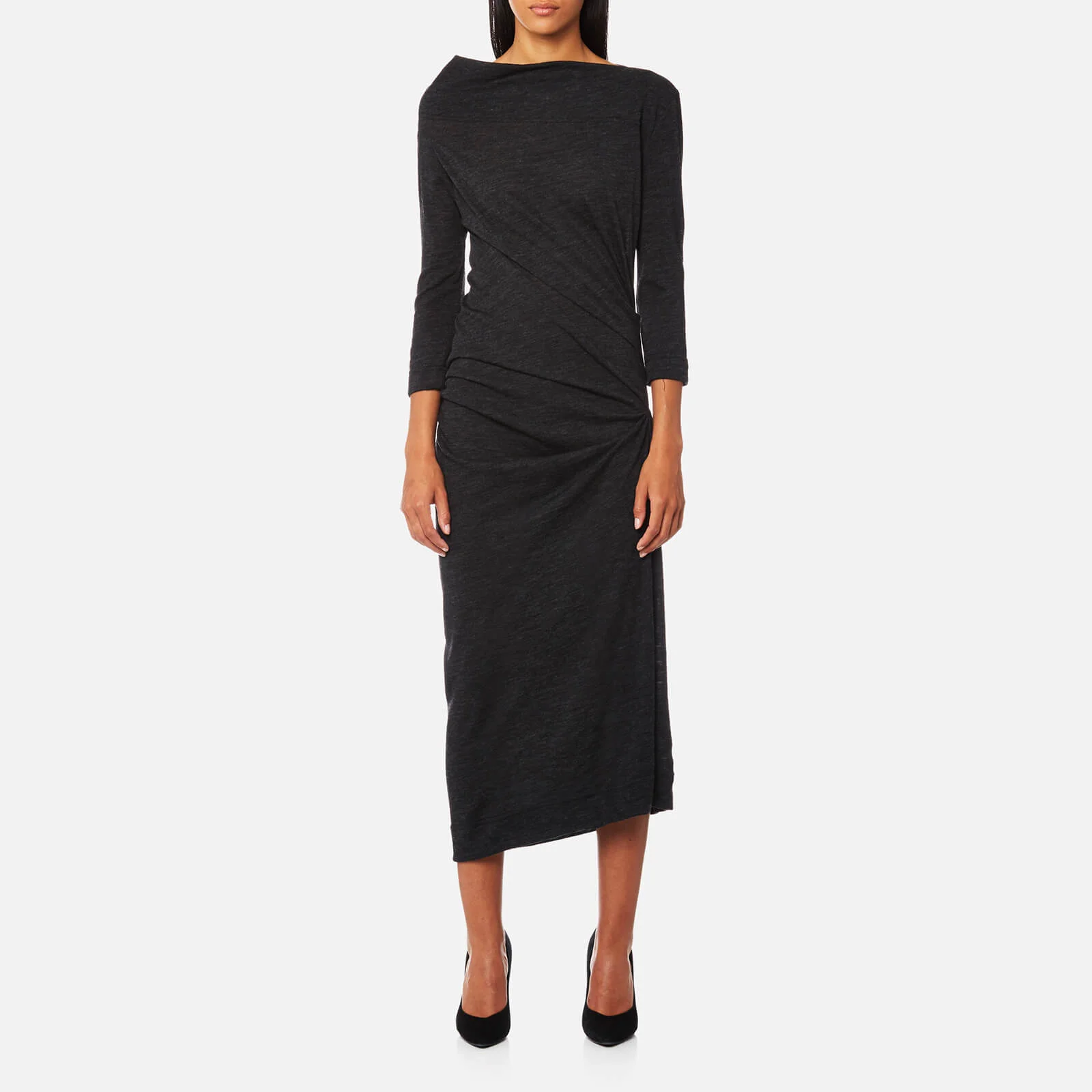 Vivienne Westwood Anglomania Women's Taxa Jersey Dress - Grey Image 1
