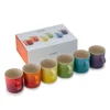 Le Creuset Stoneware Rainbow Mugs (Set of 6) - 350ml - Image 1