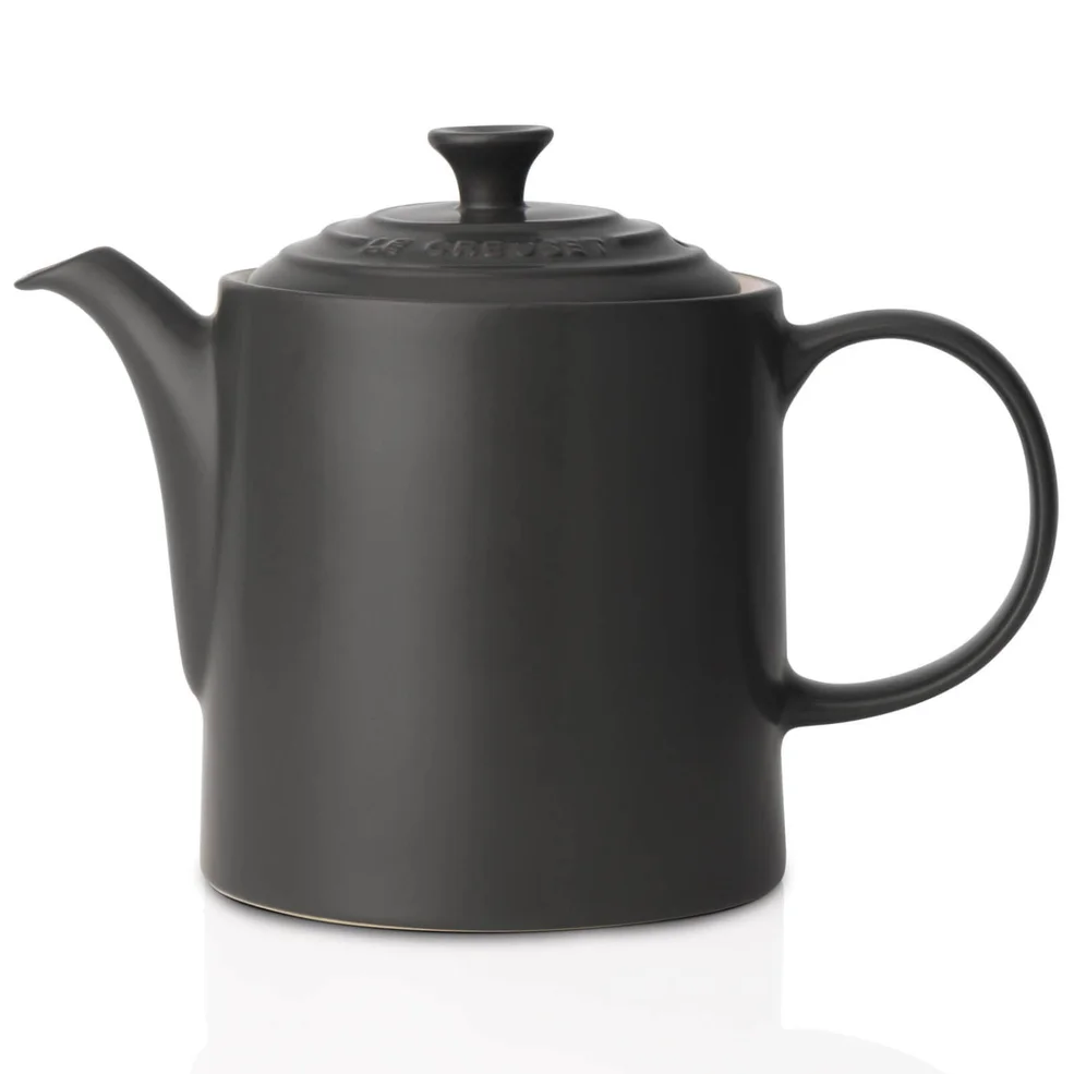 Le Creuset Stoneware Grand Teapot - Satin Black Image 1