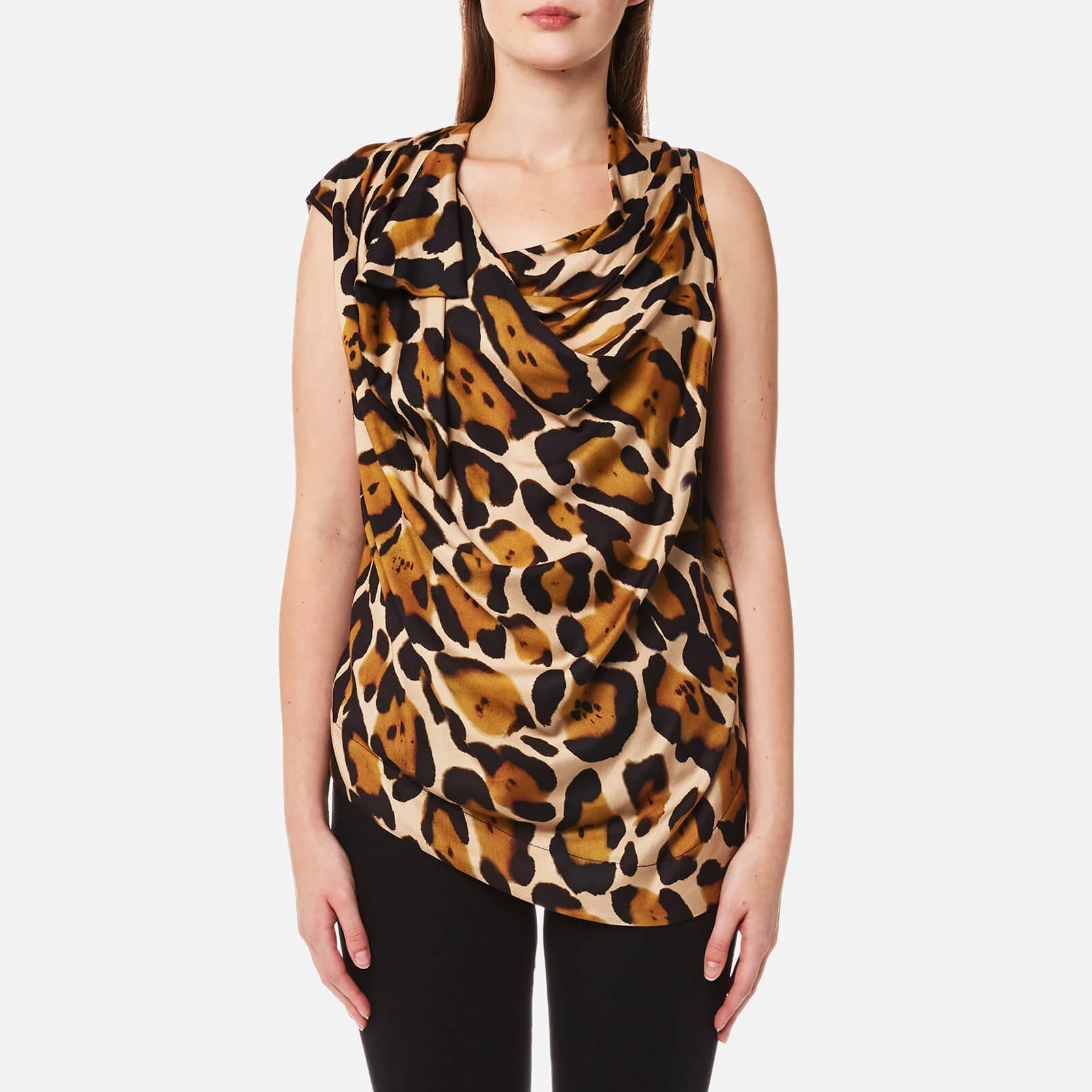 Vivienne Westwood Anglomania Women's Due Blouse - Leopard Image 1
