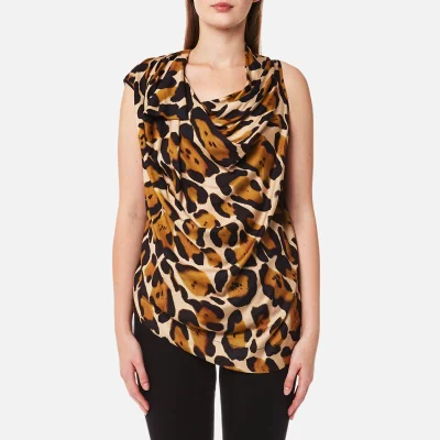 Vivienne Westwood Anglomania Women's Due Blouse - Leopard