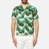Levi's Vintage Men's Spread Collar Short Sleeve Shirt - Green Haze Multi Pattern - Image 1