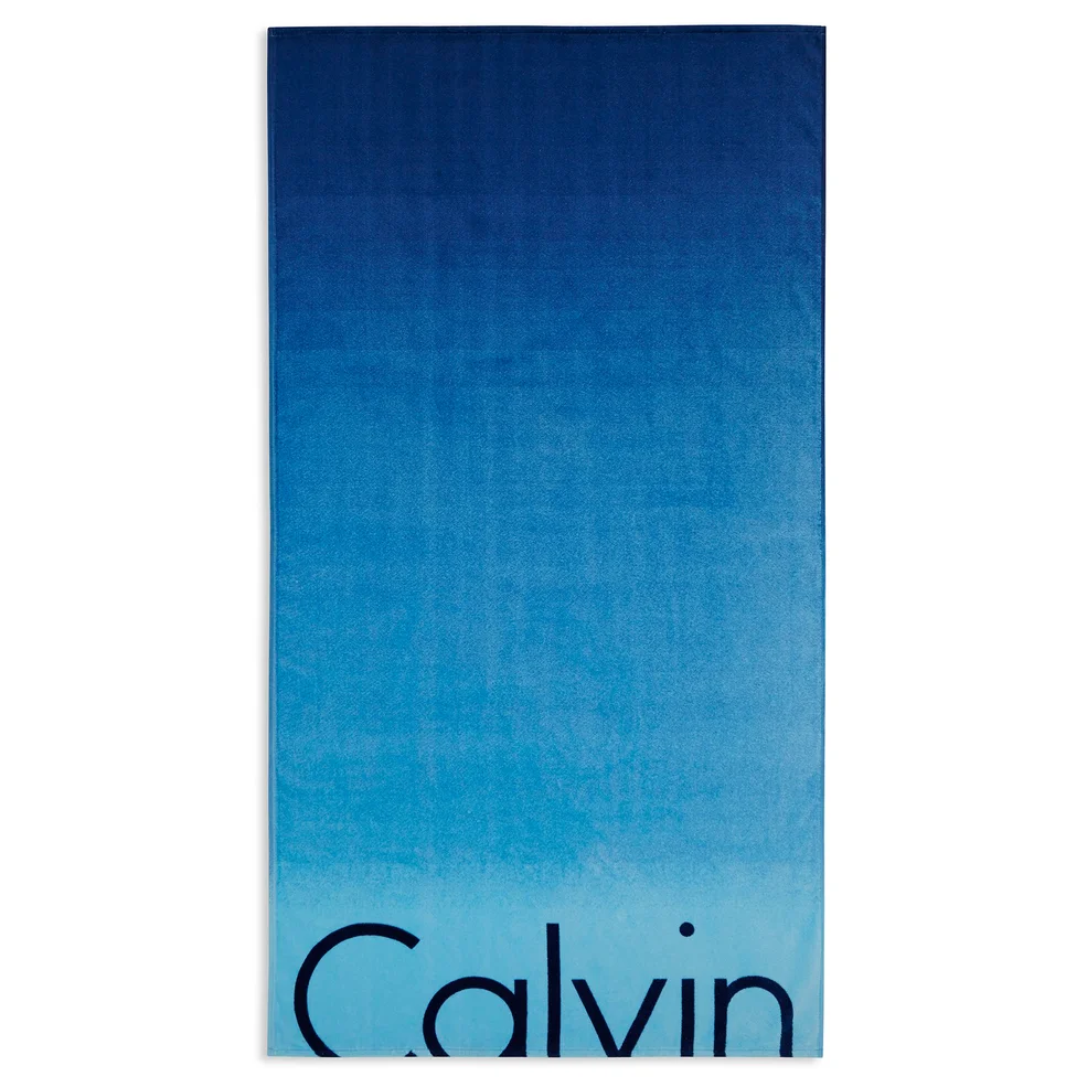 Calvin Klein Ombre Sky Beach Towel Image 1