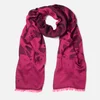 McQ Alexander McQueen Women's Swallow Scarf - Iconic Pink/Black - Image 1