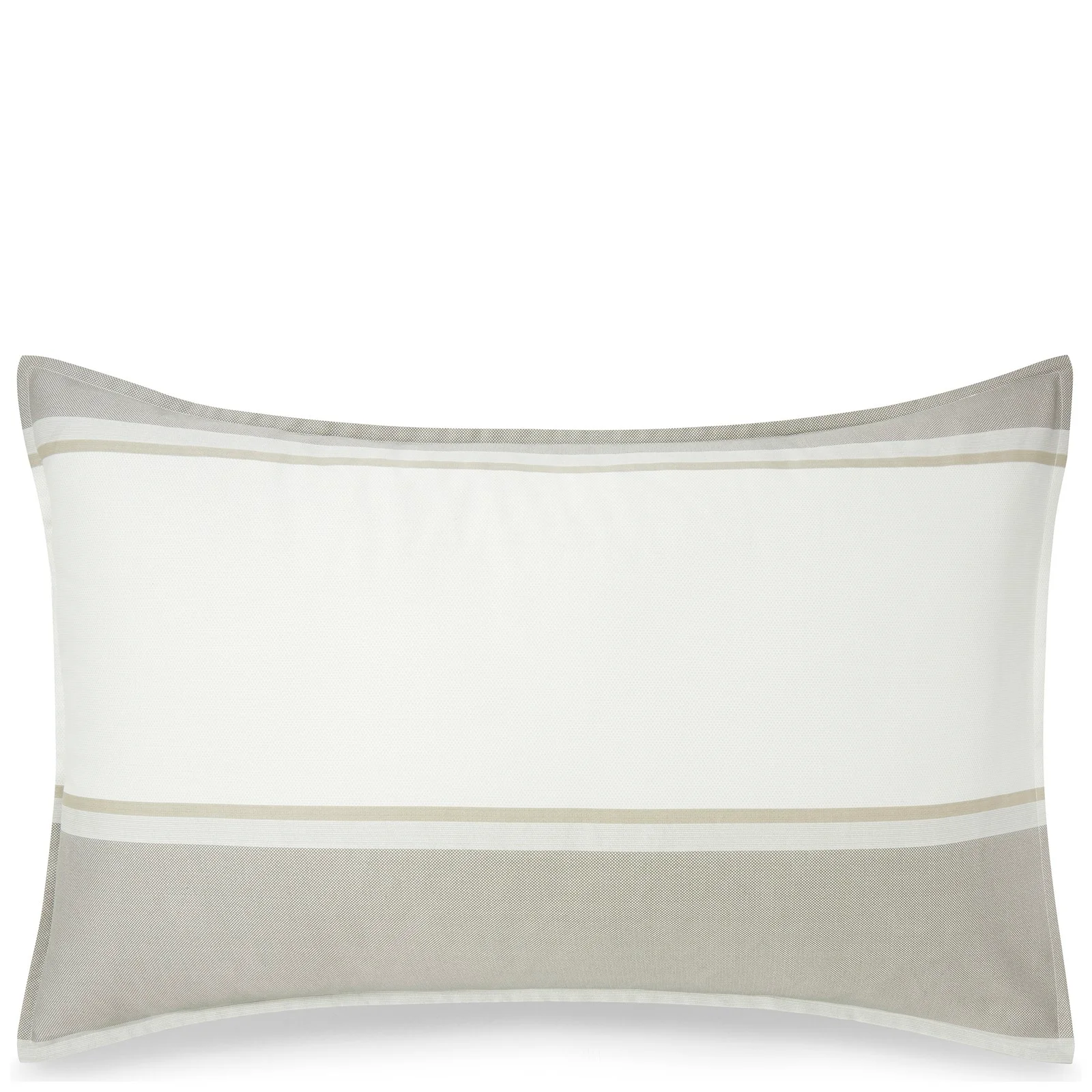 Calvin Klein Banded Net Cream Pillowcase Image 1