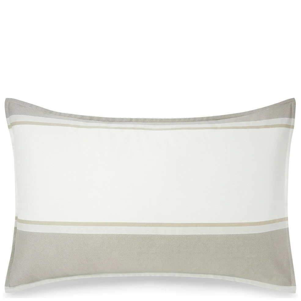 Calvin Klein Banded Net Cream Pillowcase Image 1