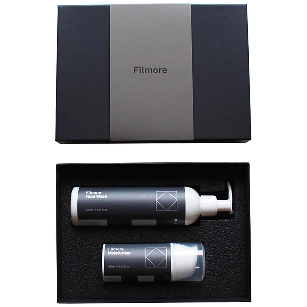 Filmore Daily Face Kit (Face Wash & Moisturiser Gift Set) Image 1