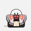 Furla Women's Metropolis Doodle Mini Top Handle Bag - Black/Ruby - Image 1