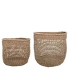Bloomingville Seagrass Baskets - Set of 2 - Image 1