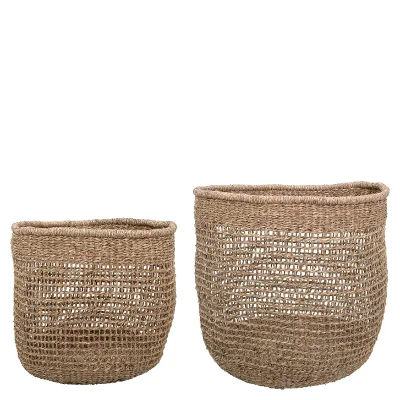 Bloomingville Seagrass Baskets - Set of 2