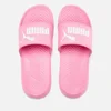 Puma Women's Popcat Slide Sandals - Pink/White - Image 1