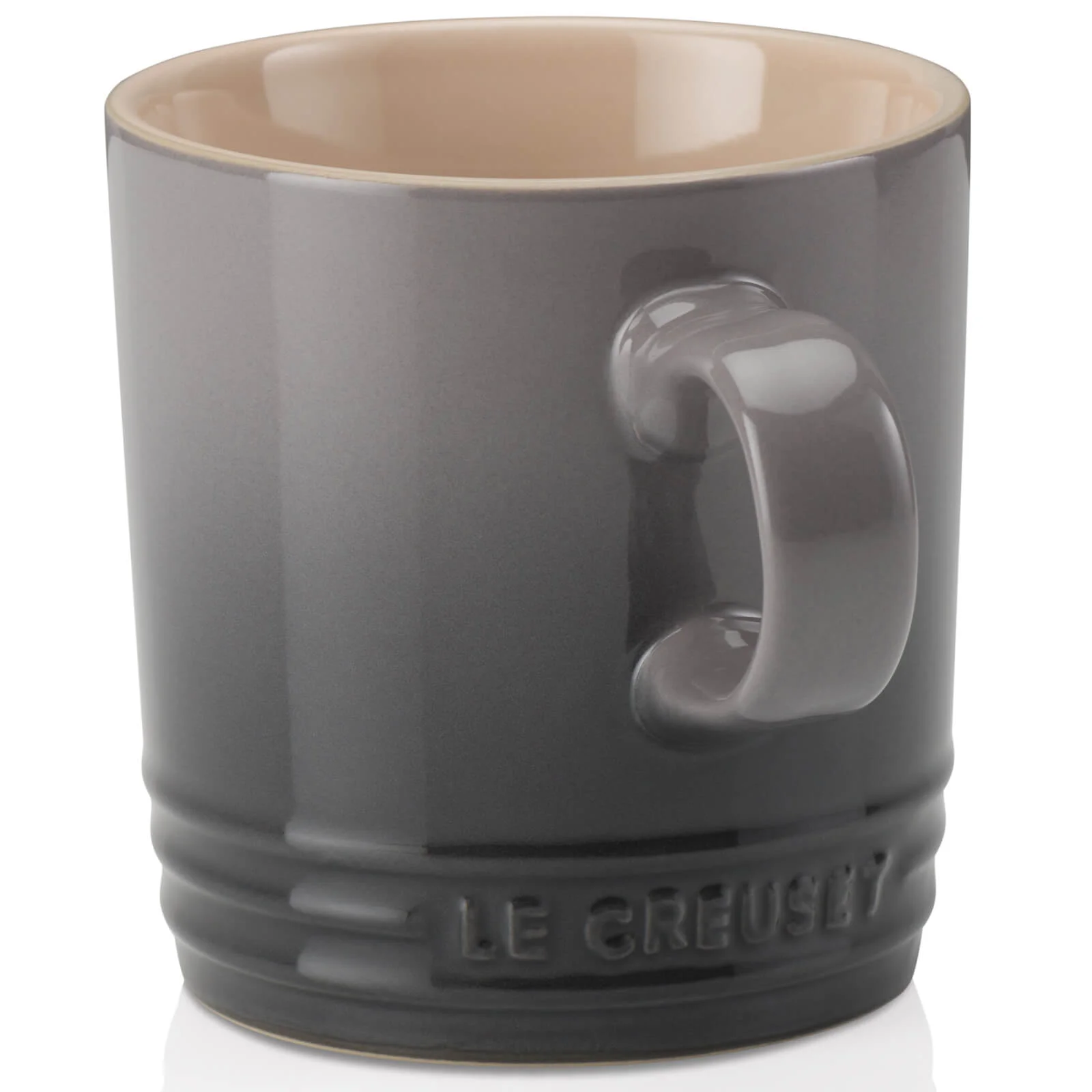 Le Creuset Stoneware Mug - 350ml - Flint Image 1