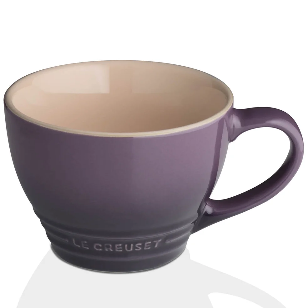 Le Creuset Stoneware Grand Mug - 400ml - Cassis Image 1