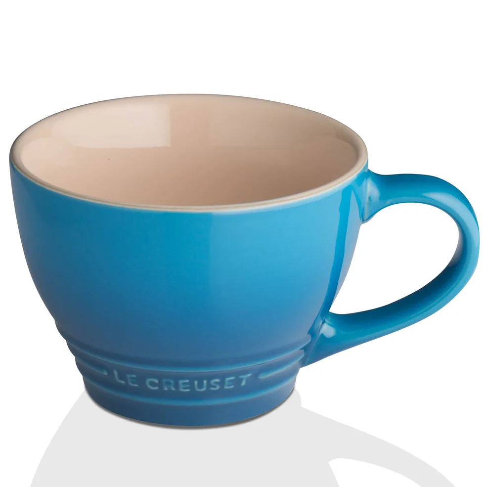 Le Creuset Stoneware Grand Mug - 400ml - Marseille Blue Image 1