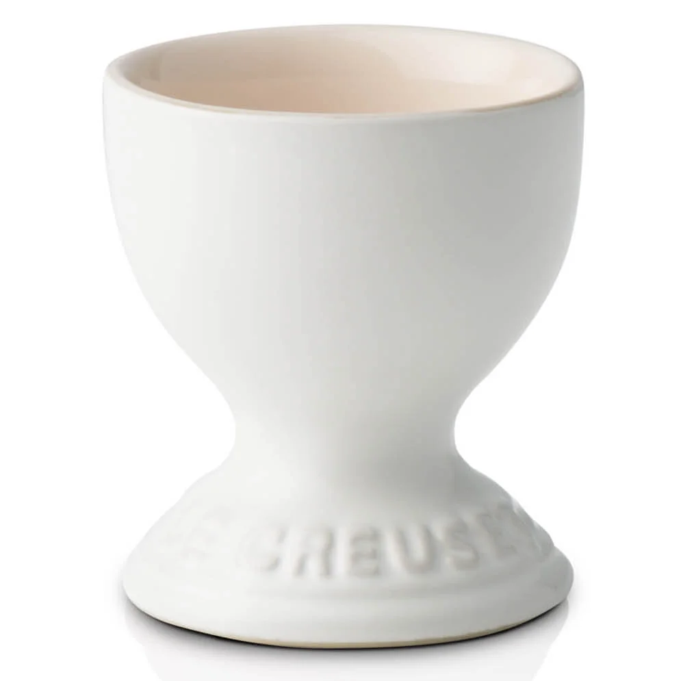 Le Creuset Stoneware Egg Cup - Cotton Image 1