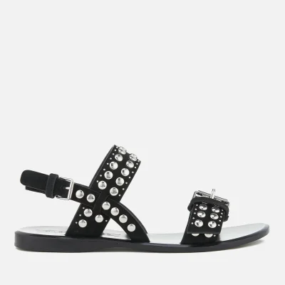 Marc Jacobs Women's Tawny Flat Studded Sandals - Black