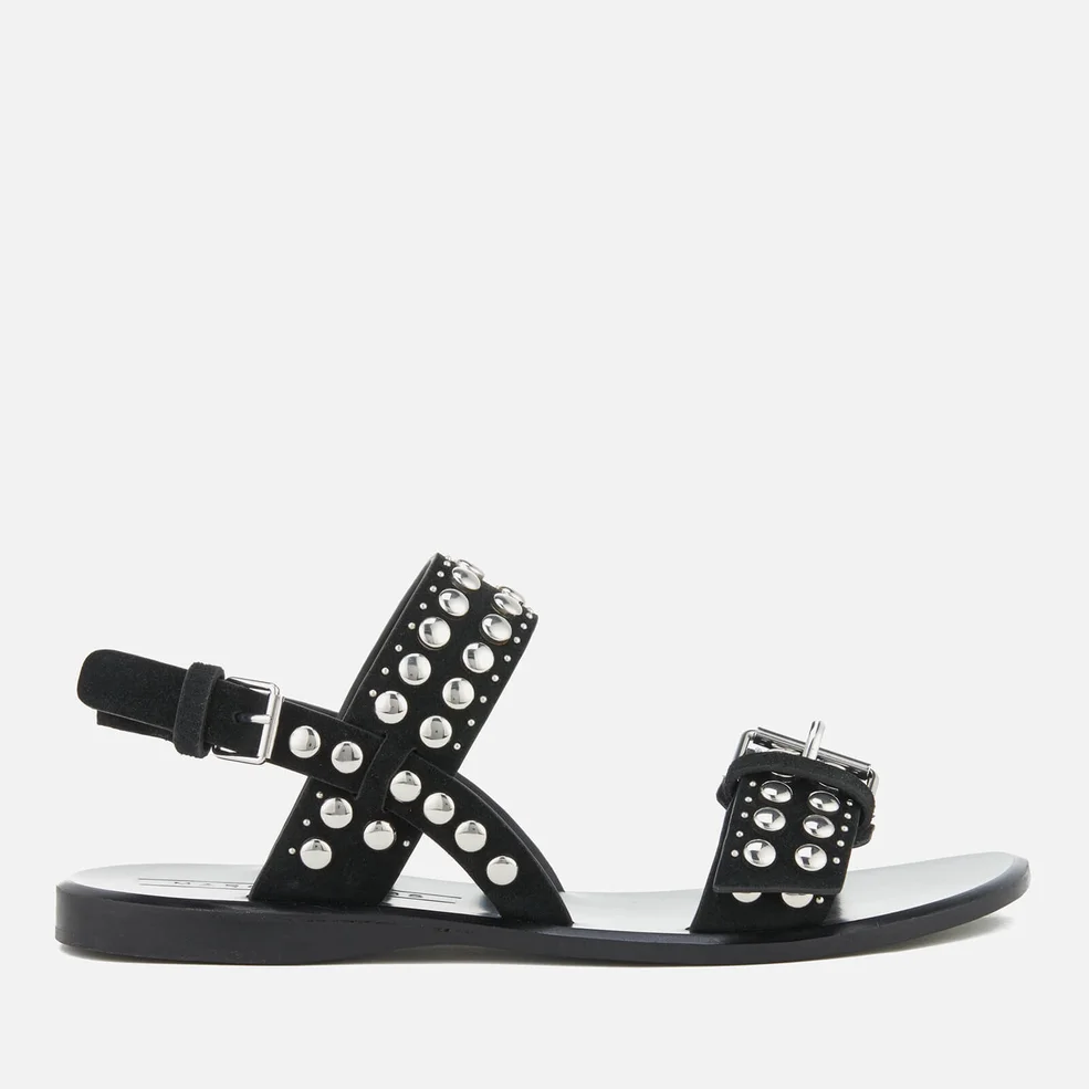 Marc Jacobs Women's Tawny Flat Studded Sandals - Black Image 1