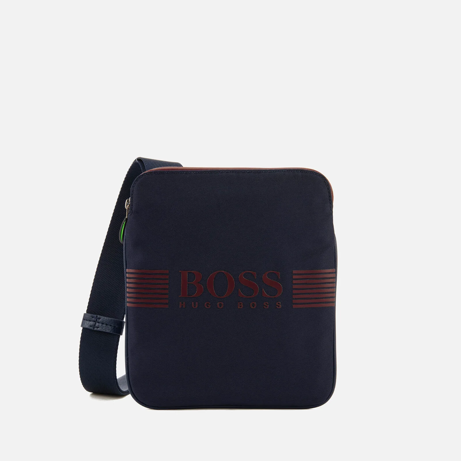 BOSS Green Men's Pixel South Zip Bag - Navy Image 1