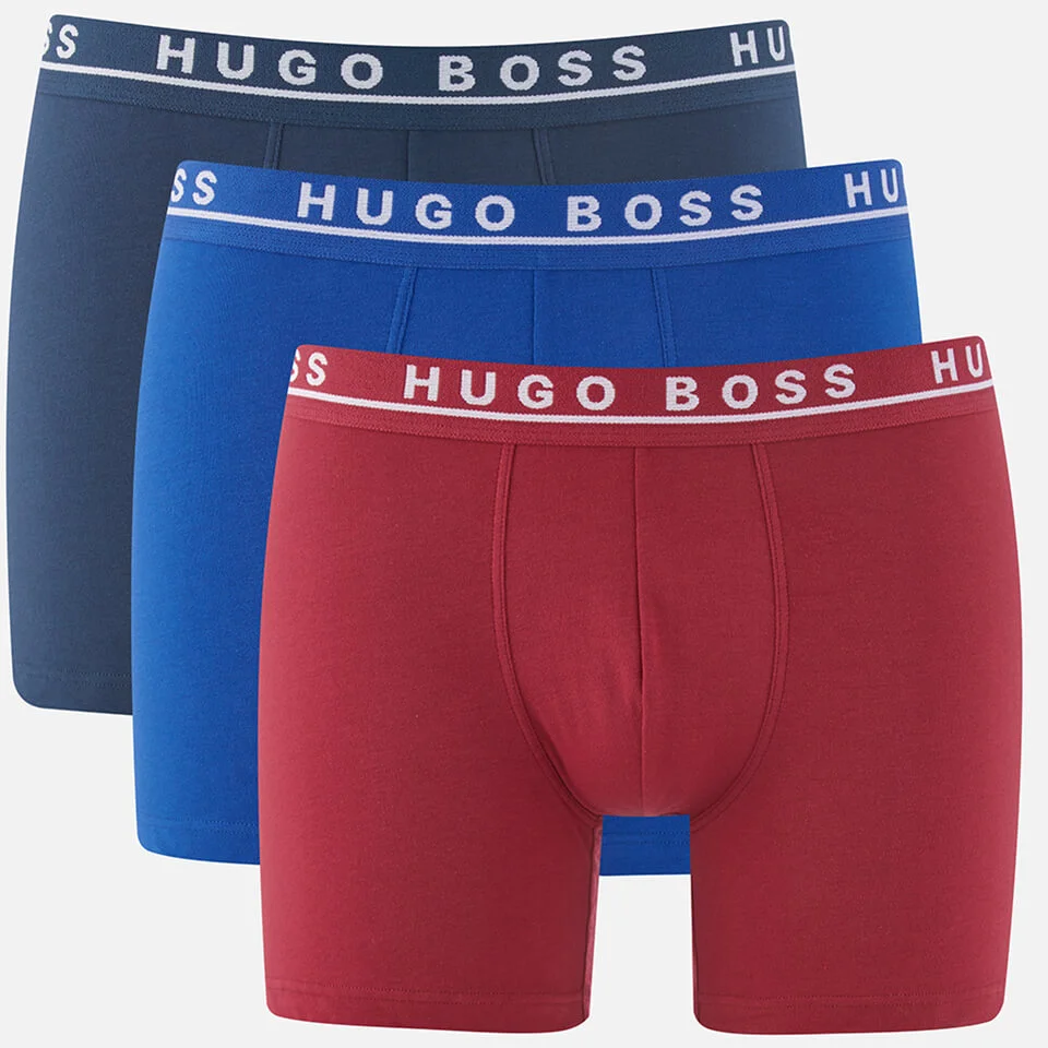 BOSS Hugo Boss Men's 3 Pack Boxer Briefs - Multi Image 1