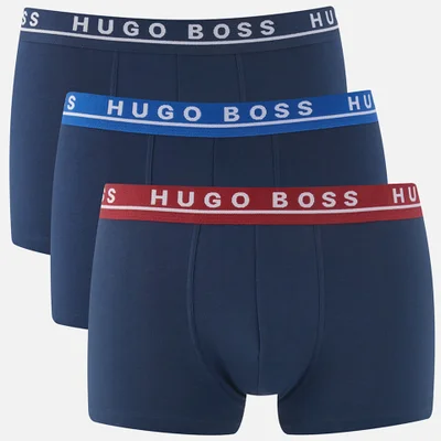 BOSS Hugo Boss Men's 3 Pack Trunks - Blue