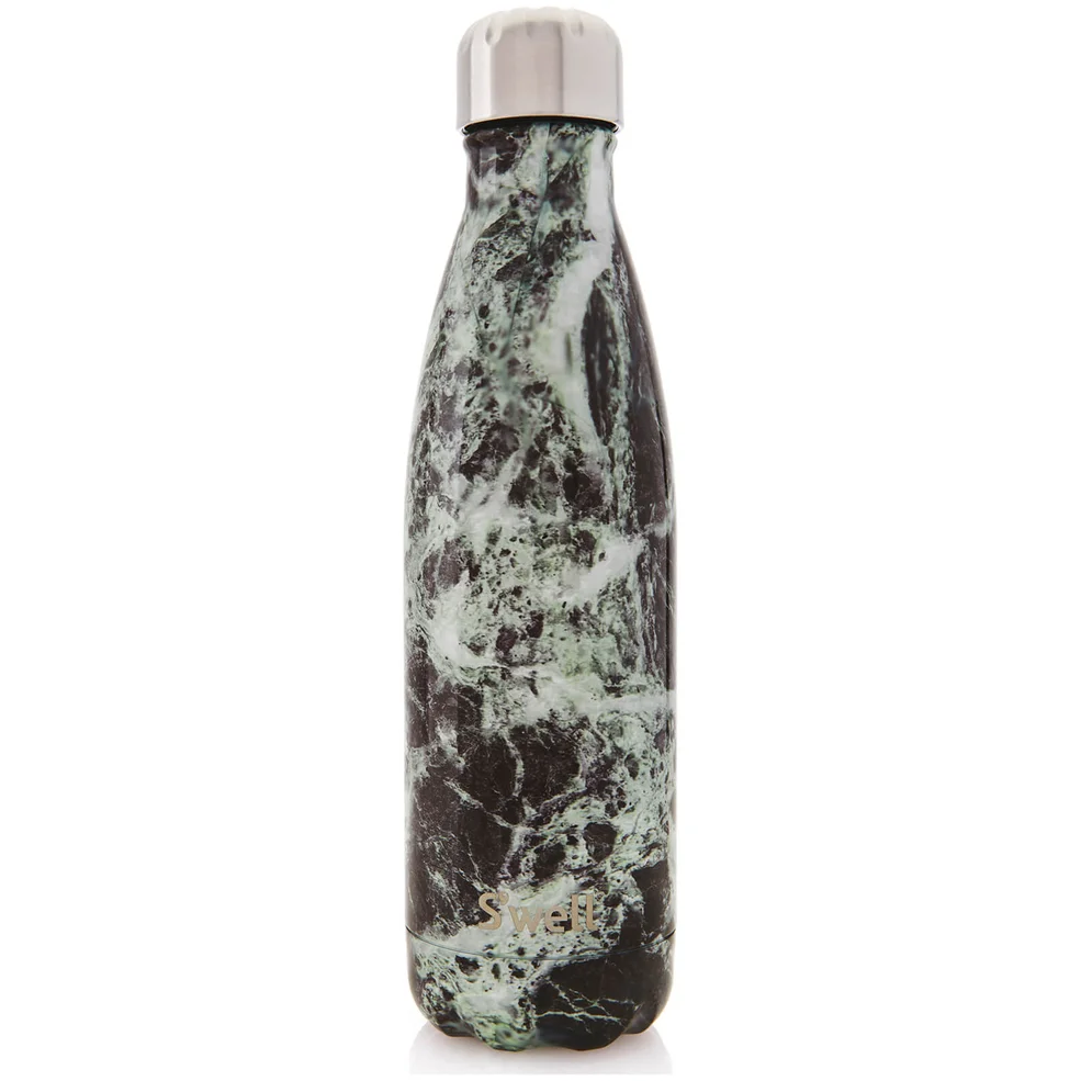 S'well The Baltic Green Marble Water Bottle 500ml Image 1
