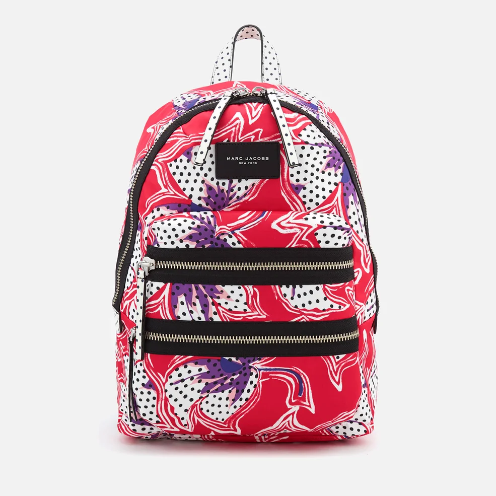 Marc Jacobs Women's Nylon Printed Backpack - Spotted Lily Image 1