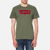 Levi's Men's Housemark Graphic T-Shirt - Olive Night Tri Blend - Image 1
