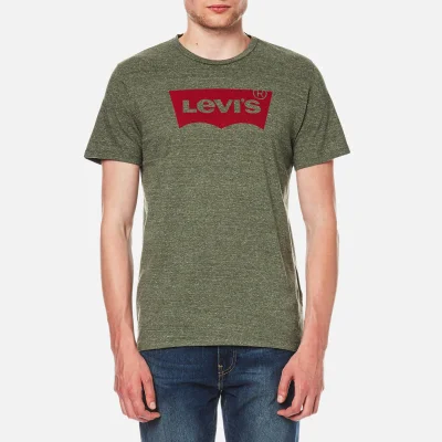 Levi's Men's Housemark Graphic T-Shirt - Olive Night Tri Blend