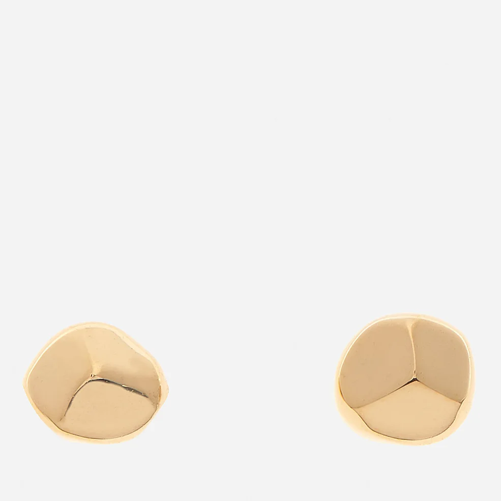 Missoma Women's Gold Nugget Studs - Gold Image 1