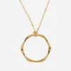 Missoma Women's Molten Necklace On Bobble Chain - Gold - Image 1