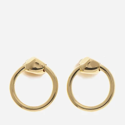 Missoma Women's Gold Nugget Hoops - Gold