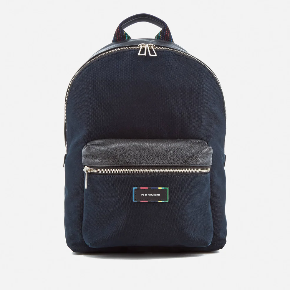 PS by Paul Smith Men's Canvas Rucksack - Navy Image 1
