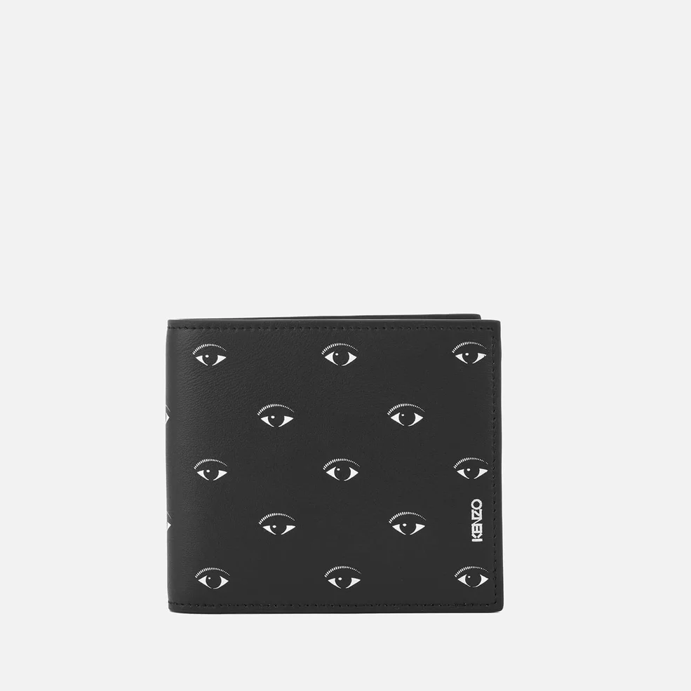 KENZO Men's Icons Bi Fold Wallet - Black Image 1