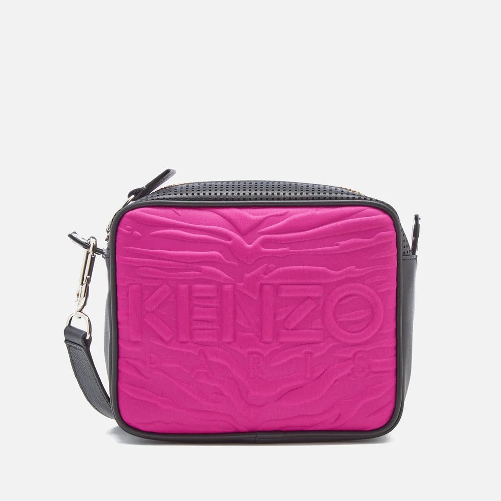 KENZO Women's Neoprene Camera Bag - Deep Fuchsia Image 1