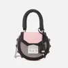 SALAR Women's Mimi Mini Bold Bag - Pink/Black - Image 1