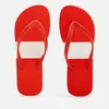 Orlebar Brown Men's Haston Flip Flops - Rescue Red/White - Image 1