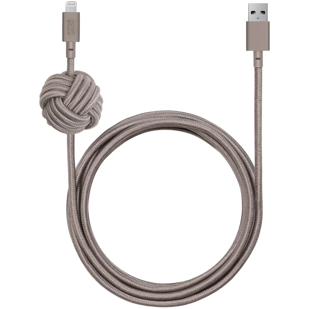 Native Union Night Cable - Taupe Image 1