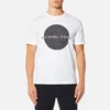 Michael Kors Men's Wave Circle Logo T-Shirt - White - Image 1