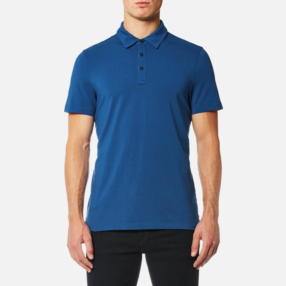 Michael Kors Men's Bryant Performance Polo Shirt - Marine Blue Image 1