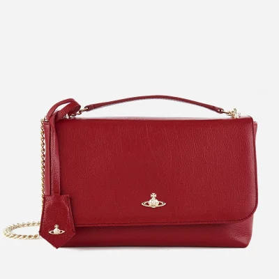 Vivienne Westwood Women's Balmoral Large Flap Bag - Red