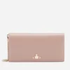 Vivienne Westwood Women's Balmoral Long Wallet with Chain - Beige - Image 1