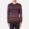 PS by Paul Smith Men's All Over Stripe Knitted Jumper - Multi - Image 1