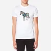 PS by Paul Smith Men's Printed Zebra with Jacket Slim Fit T-Shirt - White - Image 1