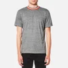 PS by Paul Smith Men's Pima Regular Fit T-Shirt - Grey/Pink - Image 1