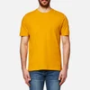 Folk Men's Contrast Sleeve T-Shirt - Sunshine Yellow - Image 1