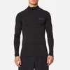 FALKE Ergonomic Sport System Men's Zip-Shirt Base Layer - Black - Image 1
